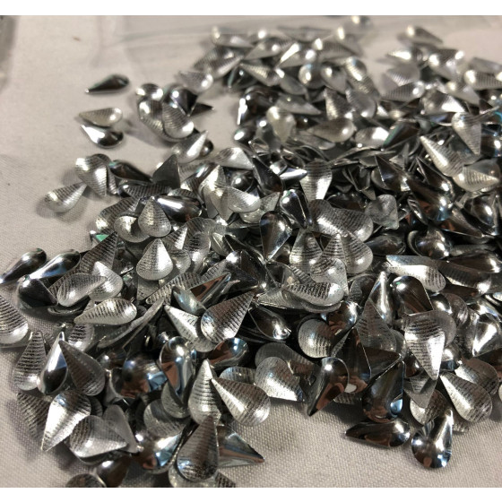 Imported Aluminum Foil Apparel & Accessories Decor with Loose Rhinestones Drop Heat Transfer Graphics for Bags Shoes